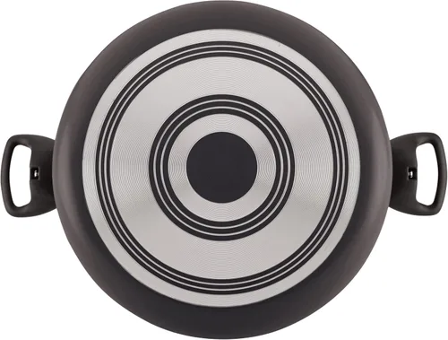 Miniatura 3 de Farberware - Olla de cocina antiadherente con tapa, 10.5 cuartos de galón - Negro