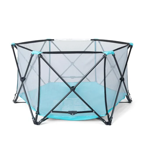 Regalo Safety My Play Corralito portátil para bebés, patio de juegos plegable de 6 paneles para interiores y exteriores, para bebés y niños