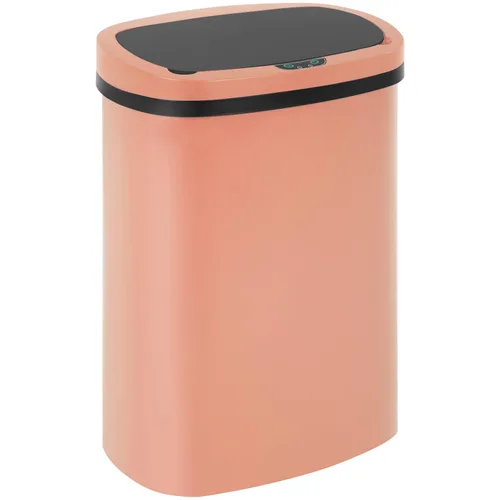 Miniatura 10 de BestOffice Basurero de plástico negro de alta capacidad sin contacto con tapa, 49L/13G, rectangular, cierre silencioso, cocina, dormitorio, baño
