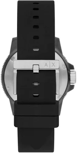 Miniatura 3 de Armani Exchange Mens Stainless Steel Dive Inspired Watch with Silicone Band or Steel Bracelet