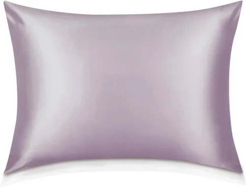 Miniatura 21 de Adubor Funda de almohada 100% de seda, fundas de almohada de seda de morera, 22 fibras de grado Momme 6A, funda de almohada de seda para la salud