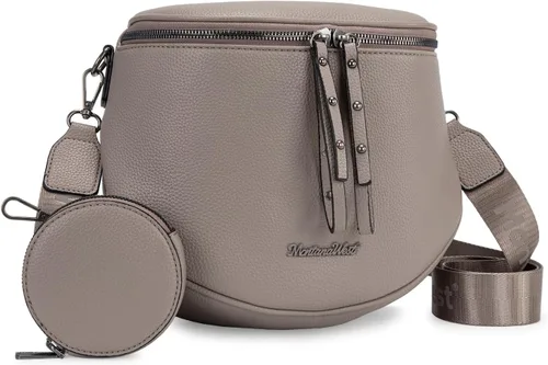 Miniatura 18 de Montana West Bolsos grandes cruzados para mujeres, bolso de cintura con bandolera ajustable