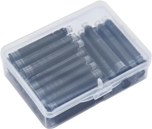 Miniatura 4 de 35 cartuchos de tinta, 0.134 in de diámetro de diámetro, pluma estilográfica de caligrafía, cartuchos de tinta de repuesto para pluma estilográfica