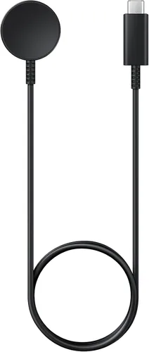 SAMSUNG Base de carga inalámbrica Galaxy Watch5 y Watch5 Pro, cargador tipo moneda para reloj inteligente, USB C, repuesto en caja, portátil, 2022,