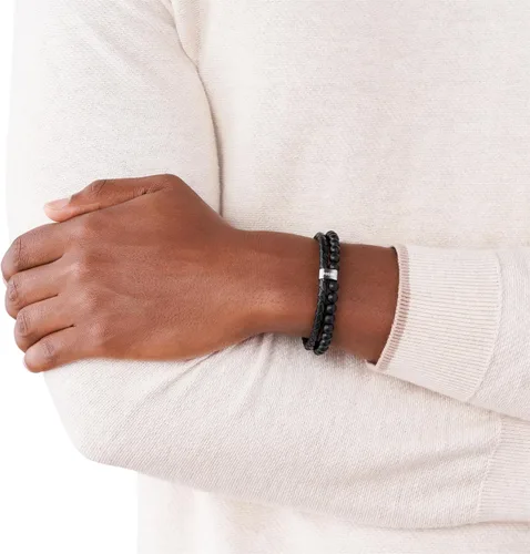 Miniatura 58 de Fossil para Hombre Wellness pulsera de abalorio