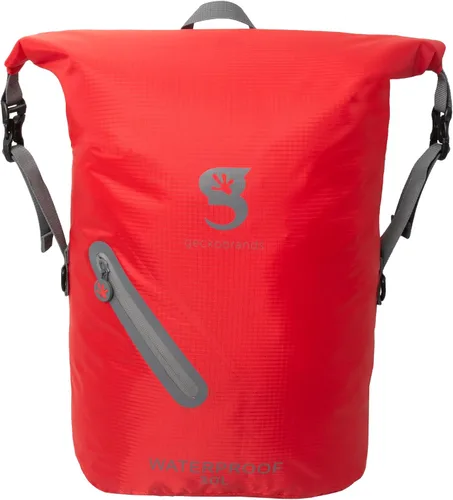 Miniatura 20 de geckobrands Mochila impermeable ligera de 30 L - Bolsa ligera impermeable para exteriores, senderismo, viajes, actividades acuáticas ligeras Verde