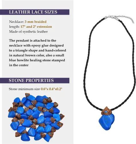 Miniatura 2 de Collar de cristal curativo para mujeres y hombres, colgante de cristal curativo de chakras para mujeres, niños, niñas, regalos espirituales