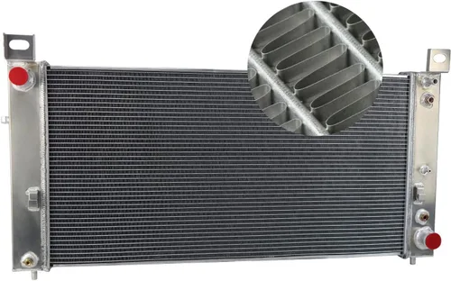 Miniatura 10 de CU2423 Radiador de aluminio de 34 pulgadas y 3 filas para Cadillac Escalade 1999-2014, Chevy Sonora Tahoe Avalanche Cheyenne Suburban Silverado 1500