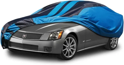 Miniatura 61 de Kaugung - Funda para auto a medida para Chevy Chevrolet Malibu (2016-2025), impermeable para todo tipo de clima, cubierta exterior completa