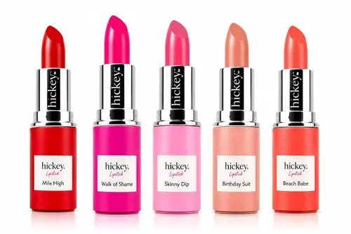 Colección de recambio de Fashion Week | 5 repuestos esenciales de lápiz labial orgánico | Hickey Lipstick