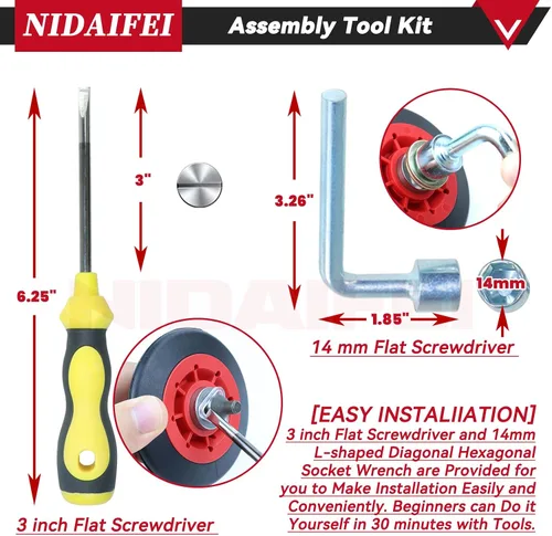 Miniatura 7 de [Upgraded] 4392067 Dryer Repair Kit with WPW10314173 Drum Roller 279640 Dryer Idler Pulley 661570v Belt WPW10359272 WPW10359271 Dryer Drum Shaft for
