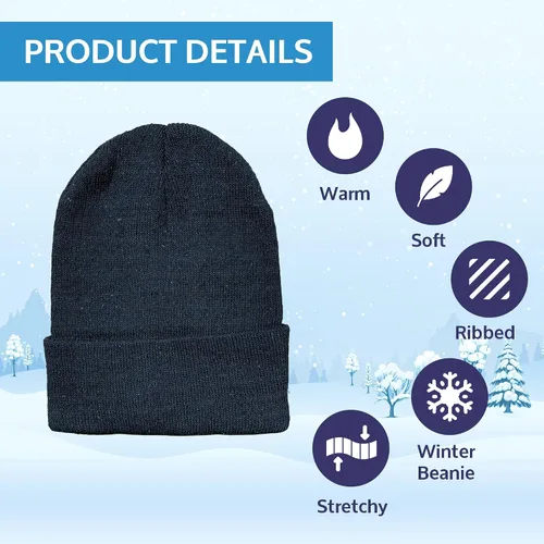 Miniatura 5 de Yacht & Smith Winter Set - Hats Gloves Scarves, For Men & Women, Bulk Cold Weather Kits