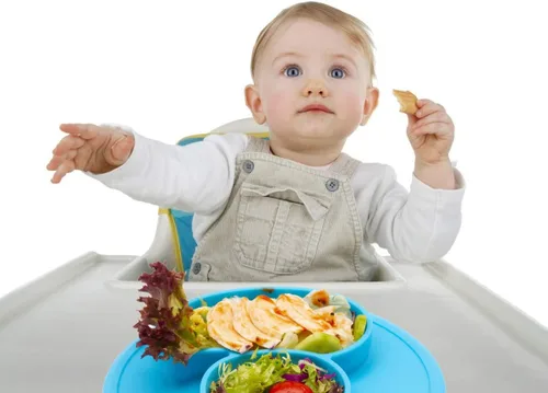Miniatura 9 de Plato dividido de silicona para bebés, plato portátil antideslizante para alimentación infantil con ventosa para niños, bebés y niños, sin BPA, apto