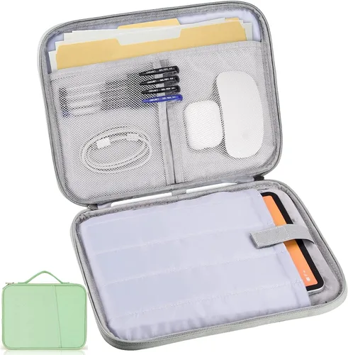 Miniatura 10 de Funda de transporte para tableta de 9 a 11 pulgadas para iPad Pro 11 (2022-2018), iPad 10.9 (10.ª generación), iPad Air (5/4ª generación), Galaxy