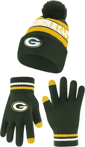 Miniatura 41 de Ultra Game Adults NFL Official Super Soft Winter Beanie Knit Hat With Warm Touch Screen Gloves Color del equipo 2