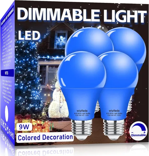 Miniatura 23 de Bombillas LED de 3 Vías Paquete de 2, Bombillas de 3 Vías 30 70 100 Blanco Suave 3000K, Base Media E26 A19 Bombilla de Tres Vías, Bombilla