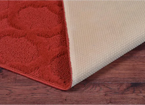 Miniatura 191 de Garland Rug Sparta - Alfombra antideslizante de polipropileno de 2 pies x 12 pies, color negro, ideal para salas de estar y pasillos, elegante