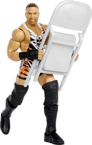 Miniatura 8 de Mattel WWE Elite Collection - Figura de acción y accesorios, serie #90 Reckoning coleccionable de 6 pulgadas con 25 puntos de articulación y manos