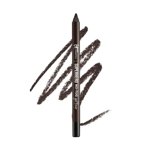 Miniatura 9 de IT Cosmetics Superhero No-Tug Gel Eyeliner – Impermeable Fórmula Mezclable – Uso todo el día – Lápiz de ojos afilable – 0.042 onzas Super Black