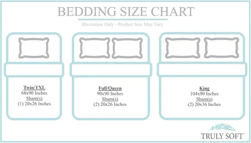 Miniatura 9 de Truly Soft Everyday Juego de funda de edredón y fundas de almohada, color burdeos, matrimonial/queen