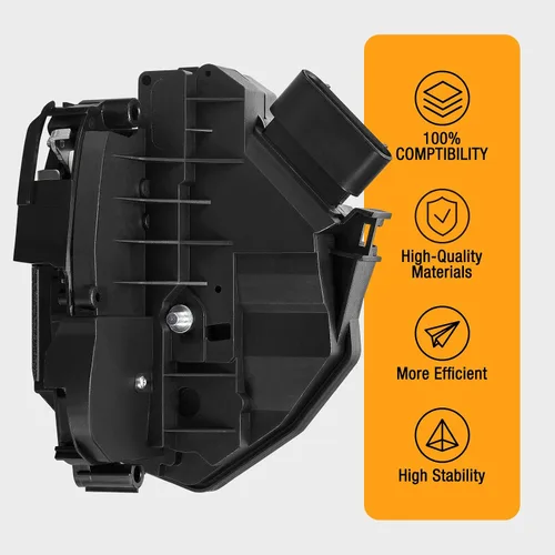 Miniatura 6 de SYERAL Actuador de cerradura de puerta delantera izquierda para puerta lateral del conductor compatible con Ford Fiesta 2011-2019 Reemplazar #