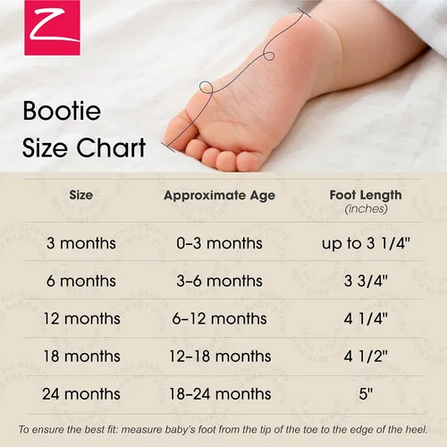 Miniatura 4 de Zutano Unisex Fleece Baby Booties, Soft Sole and Non Slip Stay On Slipper Socks for InfantToddler, Girls, Boys 3-24 Months