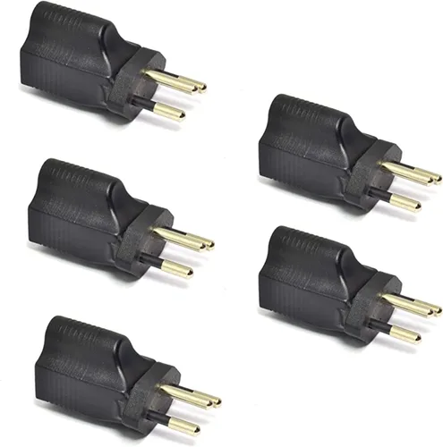 Miniatura 23 de Ceptics Japón, Filipinas NEMA 1-15 Adaptador de Enchufe de Energía para Viaje Acepta NEMA 5-15R - Certificado ETL - Grado Industrial (IG-6)