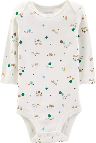 Miniatura 2 de Simple Joys by Carter's Baby Boys' Long-Sleeve Bodysuit, Pack of 5