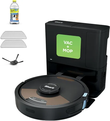 Miniatura 12 de Aspiradora robot Shark Navigator con base autovaciante sin bolsa de 30 días de capacidad, potente succión, navegación SmartPath, cepillo