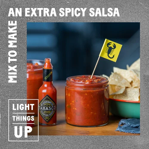 Miniatura 5 de TABASCO Brand Scorpion Sauce - Salsa picante intensa y ardiente, botella de vidrio, atrevida y picante, pimienta escorpión, mezcla de guayaba