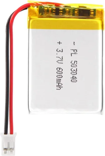 Miniatura 24 de Batería recargable Lipo de polímero de litio de 3.7V 3000mAh 605080 con conector PH2.0.000 in JST para altavoz y dispositivo inalámbrico