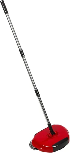 Miniatura 10 de Cabilock Barredora manual escoba recogedor escoba escoba fregona aspiradora para suelos duros Herramienta de limpieza giratoria de 360° Verde