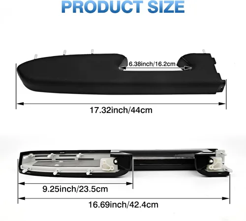 Miniatura 2 de 22818465 Kit de reparación de reposabrazos delantero izquierdo del lado del conductor para Chevy Silverado 1500 2500HD 3500HD 2010-2014 para GMC
