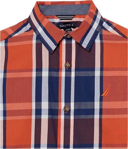 Miniatura 2 de Nautica Boys' Long Sleeve Woven Button-Down Shirt