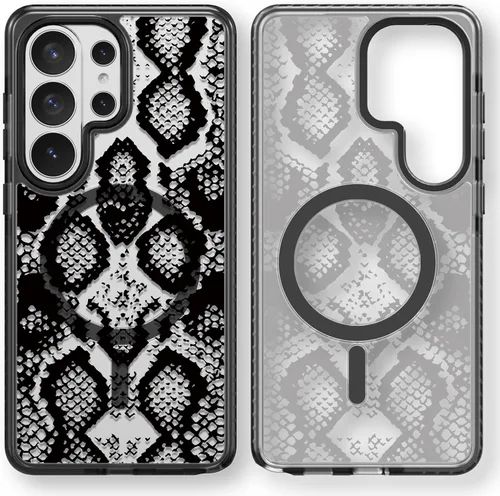 Miniatura 166 de Rosarnnah Funda compatible con Samsung Galaxy S24 Ultra, bonita estética, a la moda, divertida funda con estampado de gatito y gato, duradera a