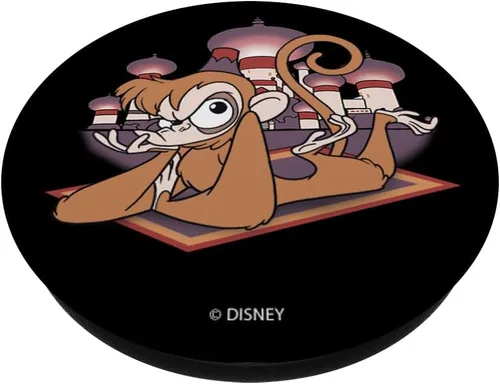 Miniatura 2 de Disney Aladdin Abu Grumpy In Agrabah Portrait PopSockets - Agarre y soporte para teléfonos y tabletas