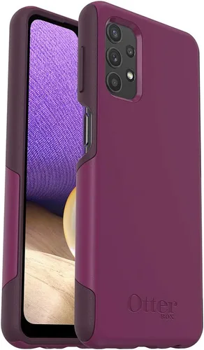 Miniatura 4 de OtterBox Samsung Galaxy A32 5G COMMUTER SERIES LITE - Funda para celular, color negro, delgada y resistente, apta para bolsillo, con acceso abierto
