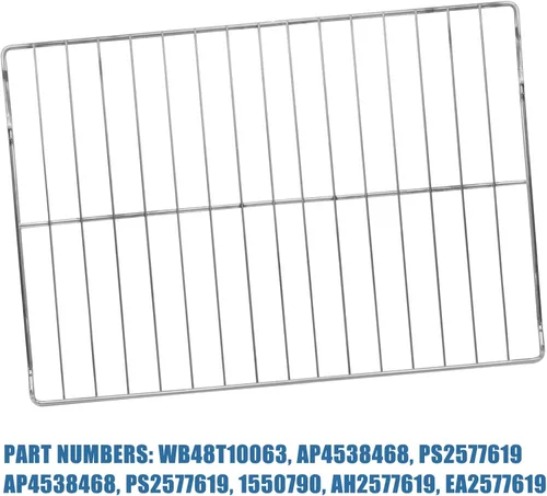 Miniatura 4 de WB48T10063 Reemplazo de estante de horno para estufa de gama GE, estante de alambre de horno AP4538468, PS2577619, estante de alambre de horno
