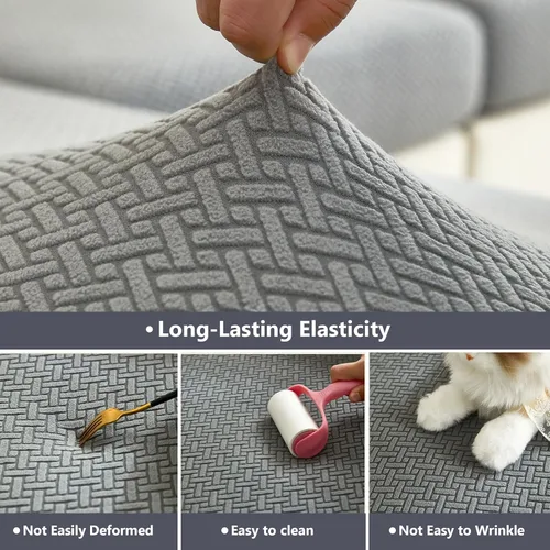 Miniatura 7 de Yoovat Fundas para Brazos de Sofá Sillón Reclinable Fundas para Reposabrazos Fundas Protectoras para Brazos de Silla