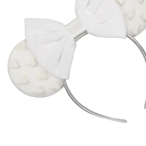 Miniatura 11 de Diadema de Orejas de Ratón de Terciopelo con Cuentas, Diadema de Lazo Negro para el Cabello con Perlas, Accesorio de Cabeza de Decoración de Fiesta
