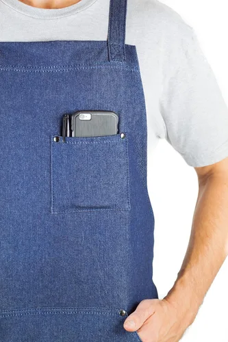 Miniatura 18 de Hudson Durable Goods - Delantal de chef de grado profesional para cocina, barbacoa y parrilla