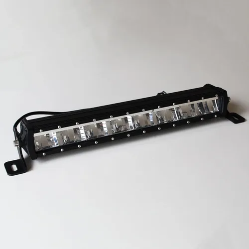 Barra de luz LED individual de 38 pulgadas, delgada de una sola fila, haz de luz de conducción todoterreno antiniebla luces de trabajo para camión,