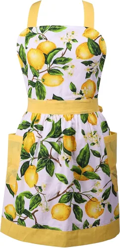 Miniatura 11 de Neoviva Delantales de Cocina para Mujer con Bolsillos, Delantales de Cocina para Mujer, Delantal Vintage para Hornear y Jardinería, Regalos