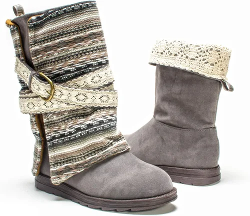 Miniatura 5 de Botas para mujer con correa, de Muk Luks