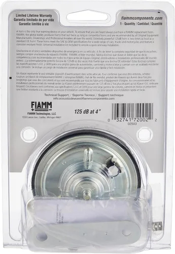 Miniatura 2 de FIAMM 72002 Bocina de repuesto HIGH Note