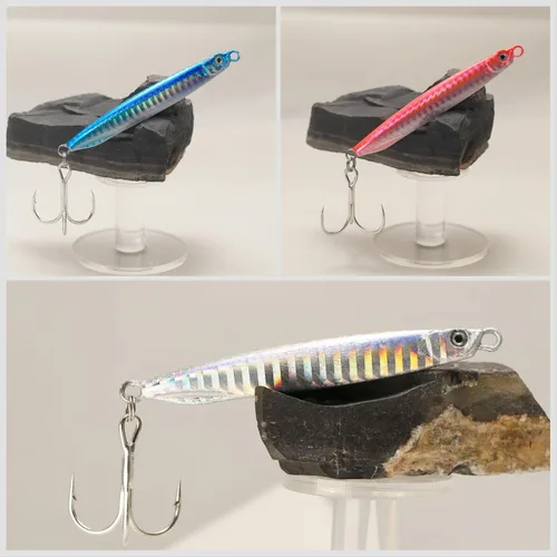 Miniatura 3 de Saltwater Fishing Lures Fishing Jigs Fishing Spoons for Striped bass, Pompano, Spanish Mackerel ，Bluefish