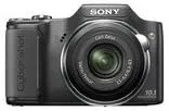 Sony Cyber-shot DSC-H20 - Cámara digital para apuntar y disparar, color negro, 10.1 megapíxeles, zoom óptico de 16:9, zoom óptico de 10x, zoom