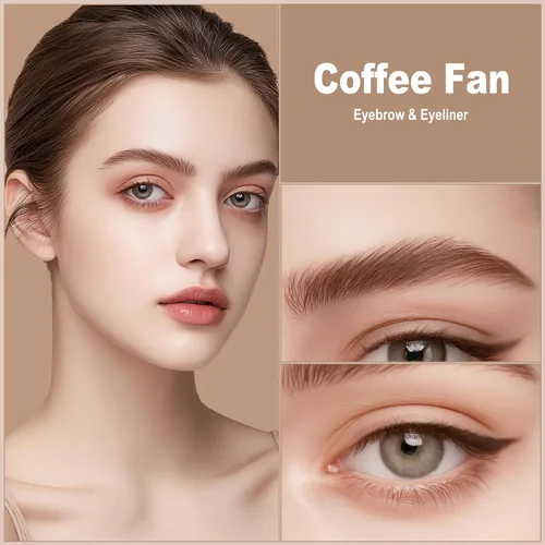 Miniatura 5 de Charme Princesse Pigmento Tinta Permanente Micropigmento Cosmético Pigmento Delineador de Ojos de Cejas Labios Cosmético Ventilador de Café Pigmento