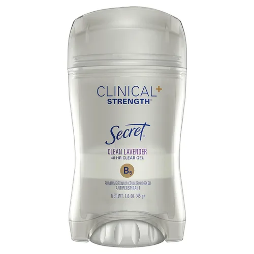 Miniatura 2 de Secret Clinical Strength - Antitranspirante y desodorante en gel transparente, lavanda limpia, 1.6 onzas (paquete de 12)