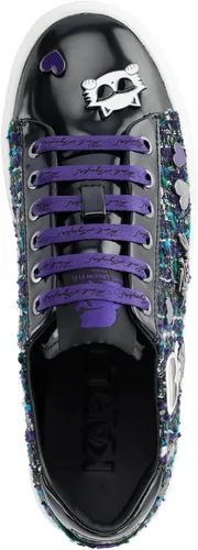 Miniatura 4 de Karl Lagerfeld Tenis con cordones para mujer Cate Sayings Everyday